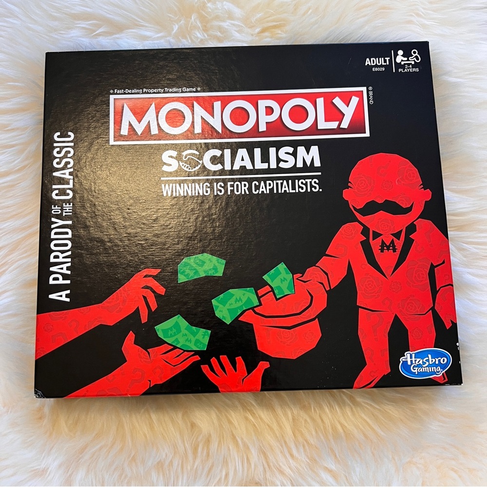 NEW Monopoly Socialism Board Game